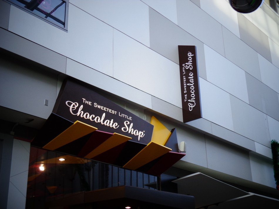 Custom Retail Signage - The Sweetest Little Chocolate Shop